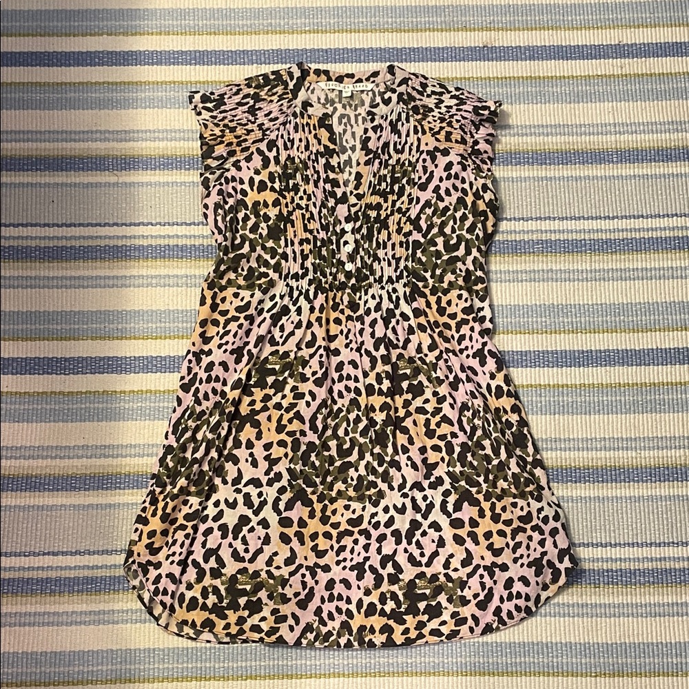 Veronica Beard Multicolor Patterned Top - image 1